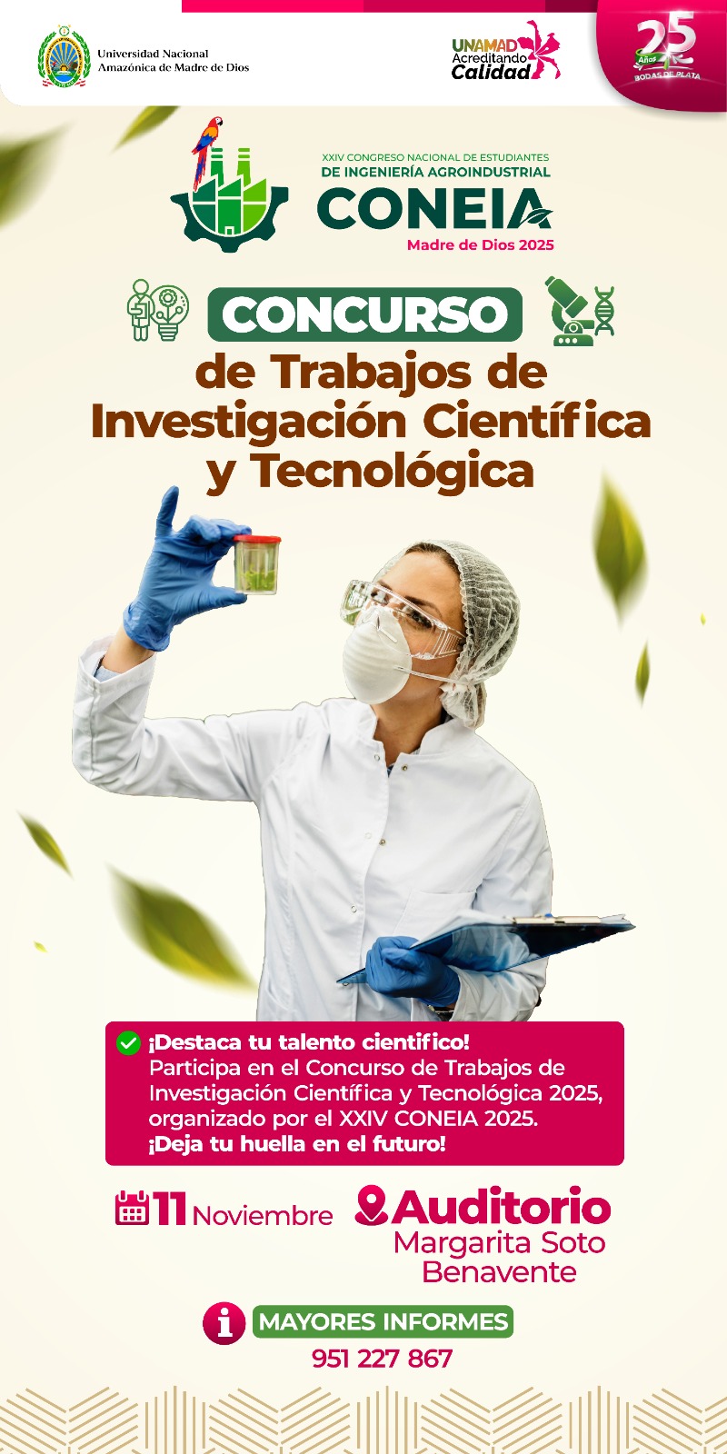 Flayer CONEIA 2025